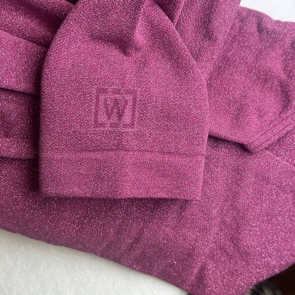 NWT Wolford Shiny Body Mineral Red/Pink Size S - Picture 5 of 9